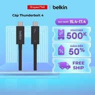 Thunderbolt 4 Belkin Cable 1 Meter 30Hz, 40Gbps, 100W Power Delivery