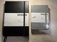 PAPERIDEAS 硬面筆記本 A5 + A6 自製子彈筆記