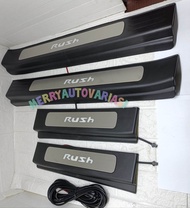 Sillplate samping mobil rush lampu led