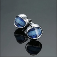 Novelty Blue Cufflinks for Men