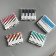 Soft rubber interdental brush, interdental brush, interdental brush, orthodontic cleaning brush