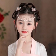 Girl Ancient Style Forehead Accessories Hair Clip Children Hair Accessories Hanfu Forehead Chain Girl Headwear