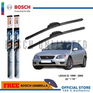 Bosch AEROTWIN Wiper Blade Set for LEXUS IS 1999-2005 (22 / 19)