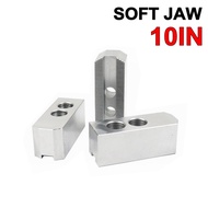 MESIN Soft Jaw 10" LEXEES Claw Lathe 10 Inch 3 Jaw Chuck Lathe CNC