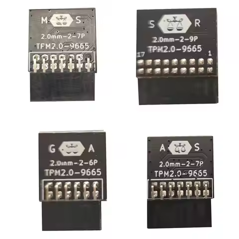 LPC TPM 2.0 Encryption Security Module Remote Card 12pin 14pin 18pin TPM2.0 Module Board For MSI ASU