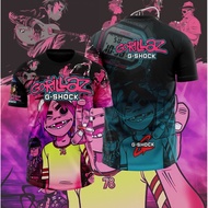 Tshirt G-shock colab GORILAZ
