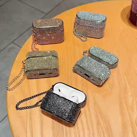 Glitter Bling Protective Accessories For airpod pro 2 case New Luxury Diamond Earphone Case for Airp