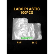 Plastic Labo Supot 100pcs 6x10 8x11