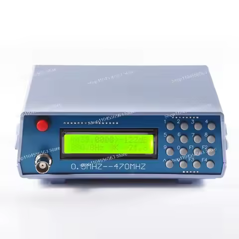 0.5-470MHz RF Signal Generator, FM Radio Frequency Source for Walkie Talkie and Receiver Testing