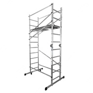 Tangga Lipat Krisbow Scaffolding Multi Fungsi Aluminium 3 M