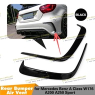 Mercedes Benz W176 A45 Rear Bumper Canard Splitter Lip Air Vent