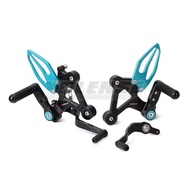 For CF-MOTOR 675NK 675S NK Motorcycle Accessories CNC Adjustable Rear Set Rearsets Footpeg Footrest