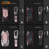 GTIOATO For Toyota TPU Key Cover Holder Car Remote Key Shell Case For Toyota Sienta Hiace Vios Corolla Altis Prius Alphard Camry Harrier CHR Yaris Cross Vellfire Rav4