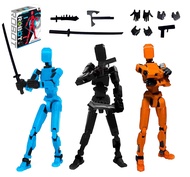 (Assembly Completed) T13 Action Figure Set, Titan 13 Robot Action Figure 3D Printed robo 13 Action F