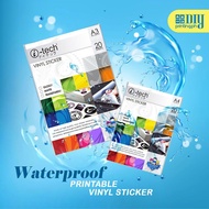 Itech Waterproof Printable Vinyl Sticker MAtte / Transparent / Glossy 20Sheets/Pack A3 A4 Size