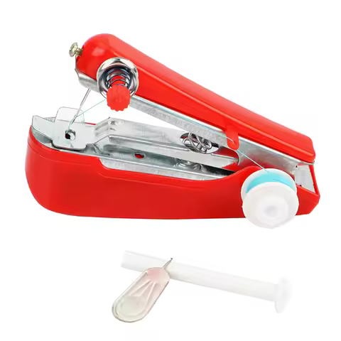 HILIFE Creative Manual Operation Home Travel Small Embroidery Handheld Mini Sewing Machine Portalbe 