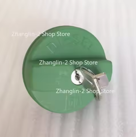 1pc for John Deere Tractor AL213203 6B1404 1504 1654 Green lockable fuel tank cap
