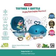 Iq Angel 6in1 Baby Teether With Drying Box / Baby Milk Bottle Rack / Baby Teether Toy