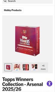 原盒 Topps Winners Collection - Arsenal 2025/26