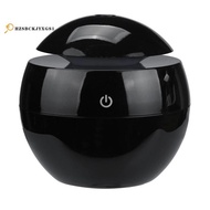 Portable Air Humidifier Ultrasonic USB Aroma Diffuser Oil Diffuser Aromatherapy Black