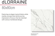 Granit 80x80 Kilap ROMAN dLorraine Carrara