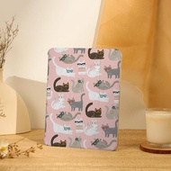 Cats Cartoon iPad Case,iPad Air Case For 13"/11"iPad Pro 2024,13"iPad Air 6 Case,iPad mini 6 Case,10