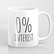 0% Interest Motif Mug