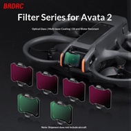 BRDRC Suitable for DJI AVATA 2 Filter Through Machine UV Protective Mirror ND Light Reduction CPL Po