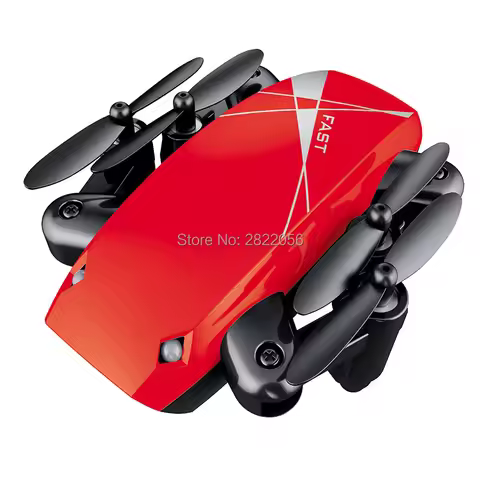 S9HW Mini Drone With Camera HD S9 No Camera Foldable RC Quadcopter Altitude Hold Helicopter WiFi FPV