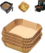 Pack of 100 Airfryer Baking Paper Accessories for Hot Air Fryer Cosori Turbo Tower Pro & Smart Airfr