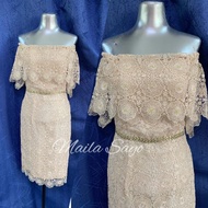 ◑♠Mother Gown/Mother Dress/Ninang Gown/Ninang Dress/Sponsor Gown