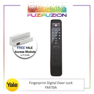 Yale YMI70A Black Digital Handle Door Lock