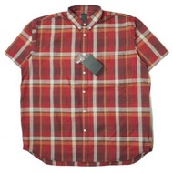 DAIWA PIER39 22SS Tech Flannel BD 短袖法蘭絨襯衫 BE-82022 L(JP) 深紅色 短袖格紋上衣 [全新] [二手] [DAIWA PIER39]