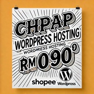 Wordpress Hosting Trial Semurah RM0.90 | 7 Harii