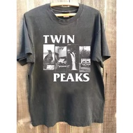 Remake Twin Peaks Basic Charcoal T Shirt Retro Style Classic Tee S-4XL Graphic Short Sleeve Shirt Un