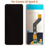6.8" For Tecno Spark 6 LCD KE7 Camon 16 Screen CE7 CE7J Pova LD7 LCD Display Touch Screen Digitizer 