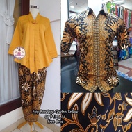Floy Bandage Gold Banana Couple Kebaya Set.