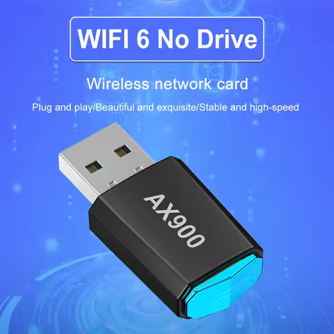 AX900 Driver-Free Wireless Network Card Dual-Band WiFi Adaptador 900Mbps USB WiFi Dongle 2.4G&5GHz f