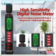 CHERRY Noise Meter, Windproof Digital Display Sound Level Meter, Professional 125Hz-8KHz 30-130dB Di