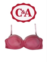 Bra C&amp;A Pink Lis Renda Model Half Cup Lanne Lable 3240