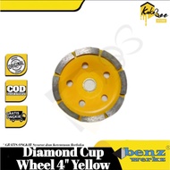 Diamond Cup Wheel Dry 4"-Diamond Grinding Wheel segment 4inch BENZ - Diamond Cup Wheel Dry 4"-Diamon