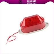 [SONONIA] Warning Strobe Beacon Alarm Light Signal Tower Lamp Water Proof AC220V  to Install