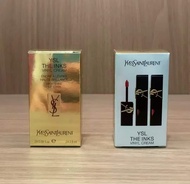 New Straw New Straw Up 12 Sets Shipment/40 Heart Embossed Black Tube Lip Glaze Sample Two-Piece SetC