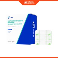A-Care Waterproof Wound Dressing (Transparent with Absorbent Pad) Size 6cm x 7cm 50s