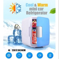 Portable Mini Car Refrigerator Traveling Mini Fridge Freezer Cool Box Warmer Refrigerator Fridge for Outdoor Travel