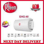 Rheem EHG 40 Horizontal Storage Water Heater | 40 Litres | Singapore warranty | Express Free Home Delivery