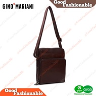 GINO MARIANI Edmund Tas Selempang Pria Bahan Kulit Original 100%