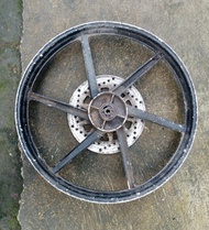 Velg Depan Palang 6 Suzuki Smash Seken Copotan
