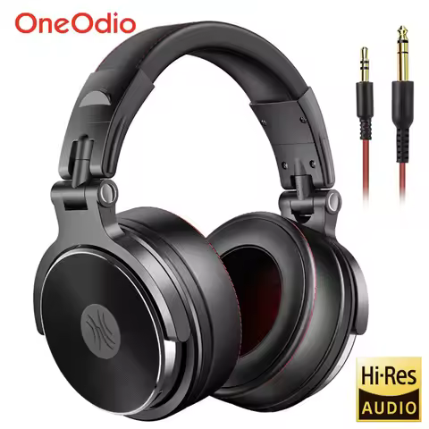 Oneodio Studio Pro DJ Headphone Over Ear 50mm Drivers HIFI Wired Headset Professional Monitor DJ Hea
