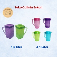 Calista Eskan Pluto Plastic Kettle 1.5 Liter 4.1 Liter BPA FREE Water Kettle Picnic Kettle Camping K